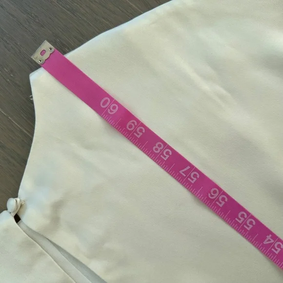 Reformation ESMEE White Ivory Silk Maxi Dress Wedding Long Sleeve with Tags - 2 - Picture 13 of 13